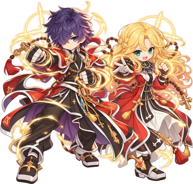 Inquisitor chibi pair