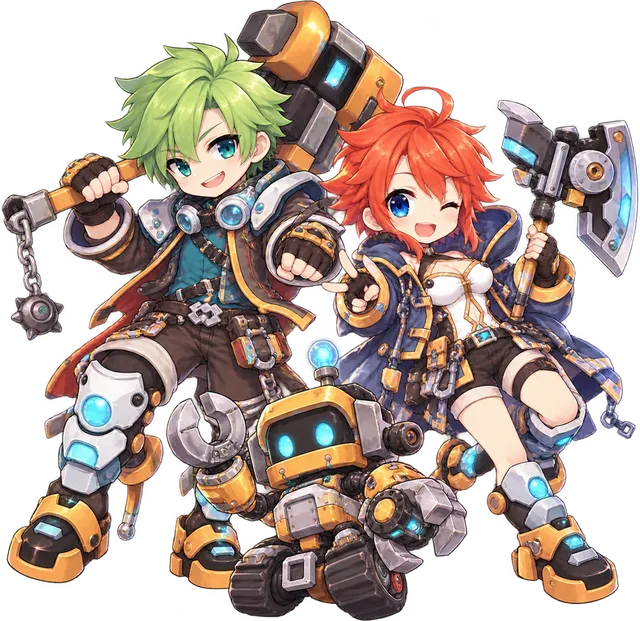 Meister chibi pair